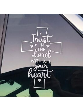 Inspirational White Wall Or Window Decal